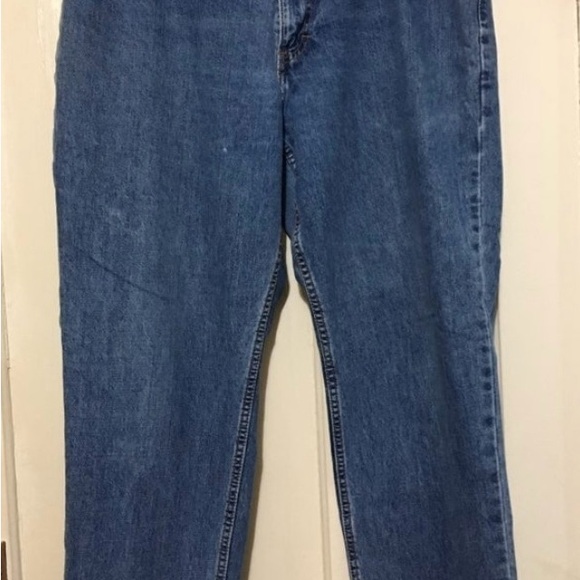 Eddie‎ Bauer high rise straight legs women’s jeans/18 petite - Picture 6 of 10